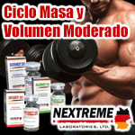 Ciclo Masa y Volumen Moderado. Nextreme LTD - Incrementa tu masa y fuerza muscular como un profesional